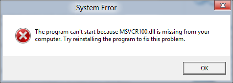 Как скачать msvcp100.dll если файл отсутствует на компьютере