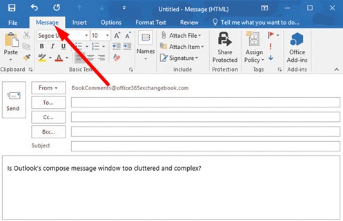 Как отключить отметку прочитанного письма в Outlook