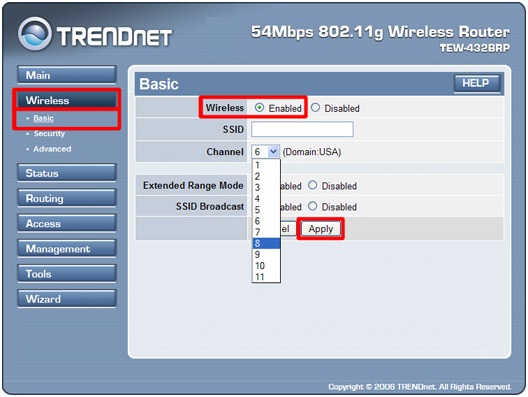 как настроить trendnet tew 432 brp